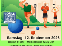 Offenes Triplette-Turnier Boule-